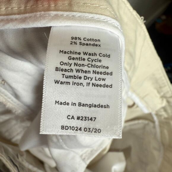 Talbots Women’s 12 Tan Khaki Chino Pants Career Office Core - Picture 5 of 5